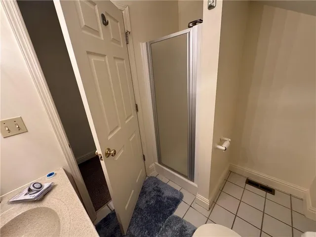 a view of storage and utility room