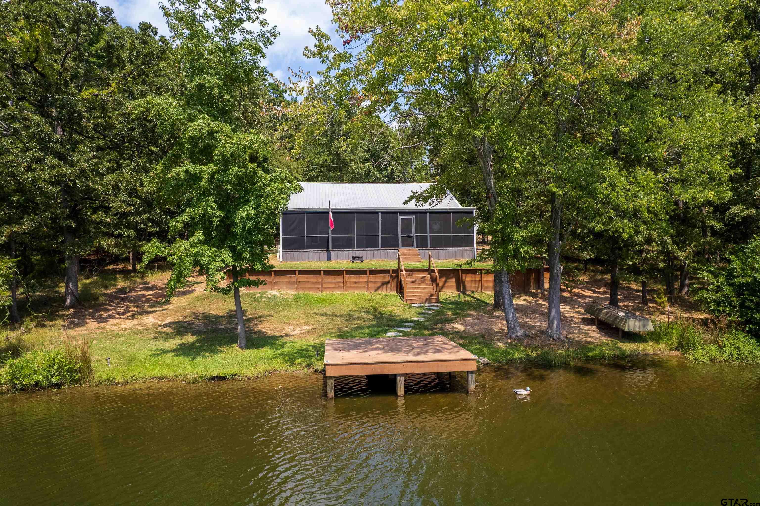 132 King George Road Scroggins, TX 75480 - Photo 1 of 35 swimming pool view with a seating space