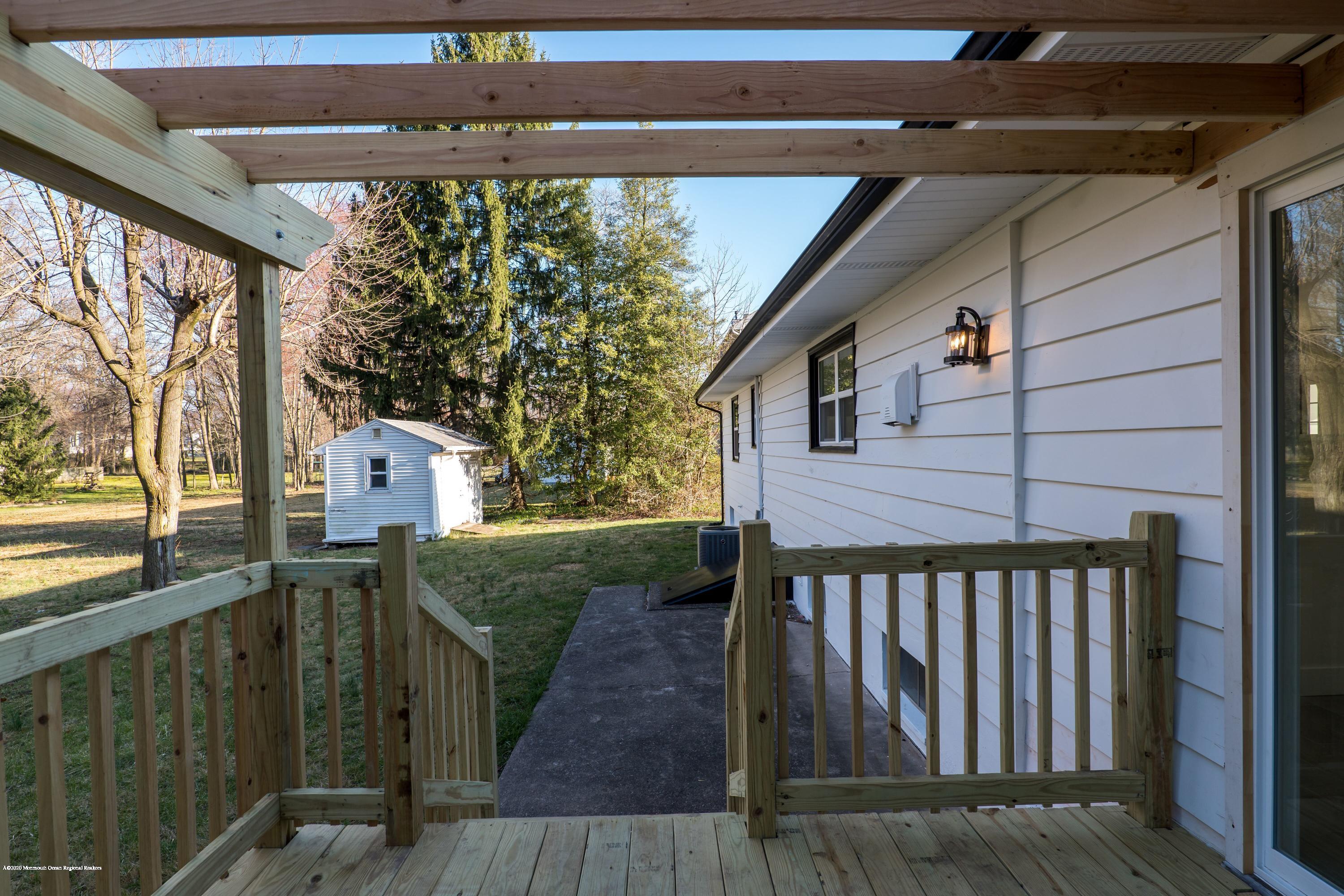 15 Johnson Road Lawrence Township, NJ 08648 - Photo 31 of 39 a view of a balcony with wooden floor
