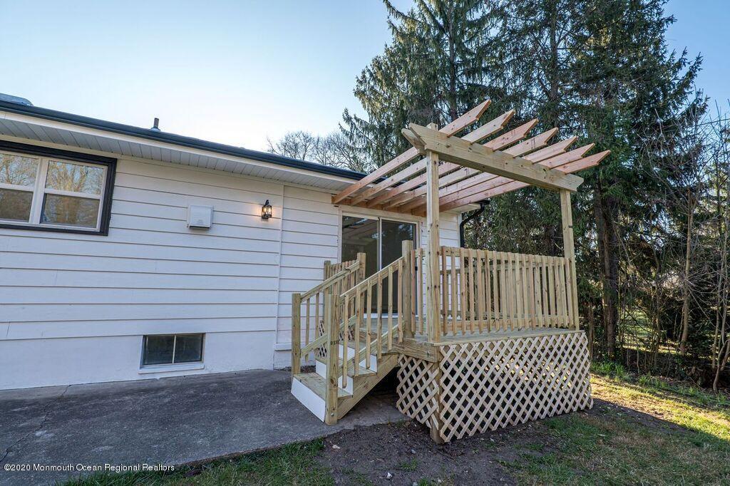 15 Johnson Road Lawrence Township, NJ 08648 - Photo 32 of 39 a view of a deck with a fence