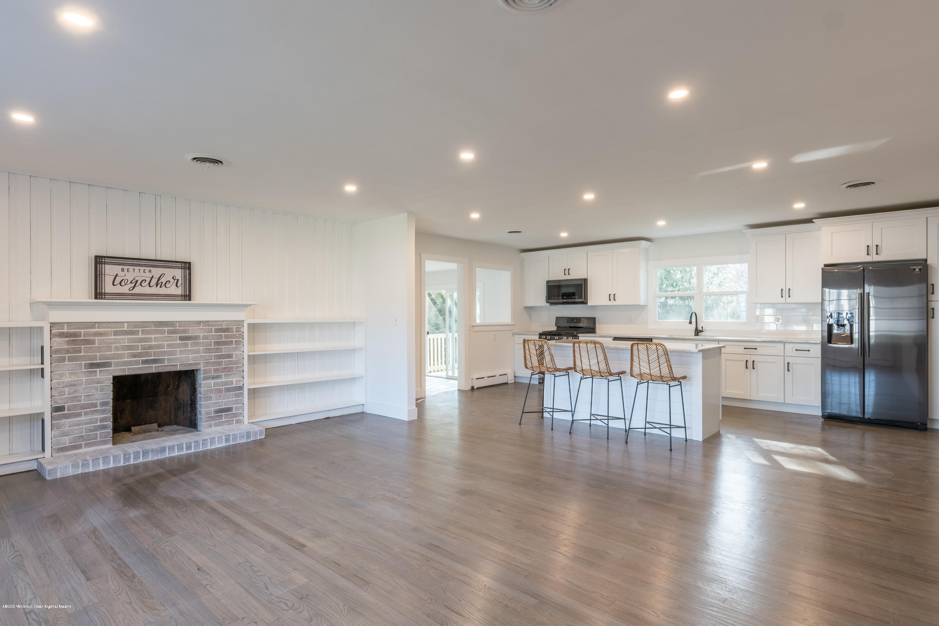 15 Johnson Road Lawrence Township, NJ 08648 - Photo 9 of 39 a view of kitchen with furniture and wooden floor