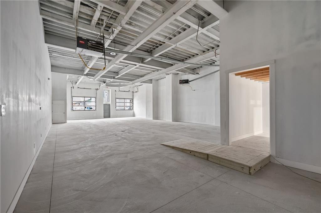3208 Smallman Street Pittsburgh, PA 15201 - Photo 10 of 17 a view of a hallway with wooden walls