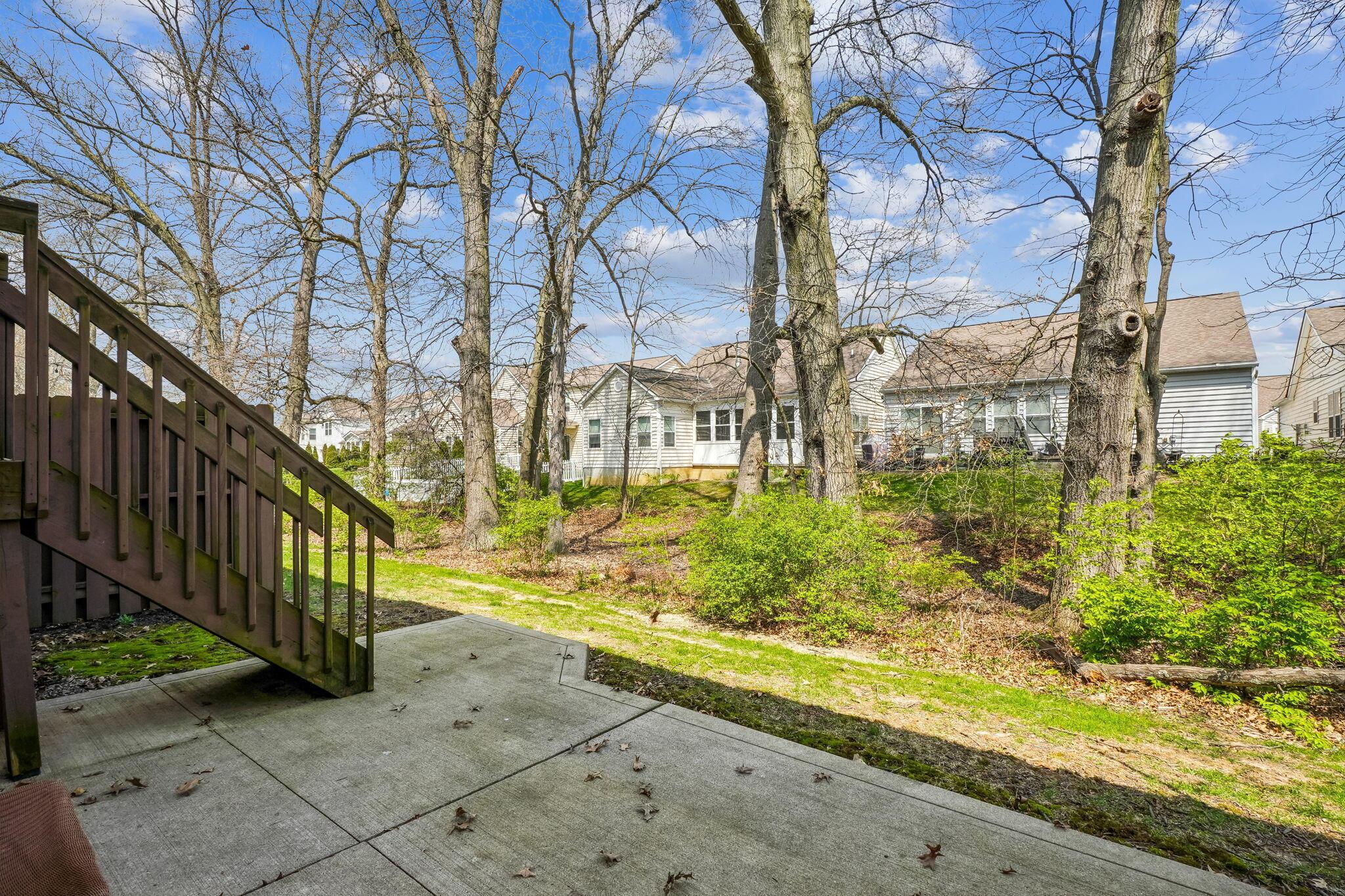 6212 Joes Hopper Road Columbus, OH 43230 - Photo 45 of 61 Tree-lined Patio View