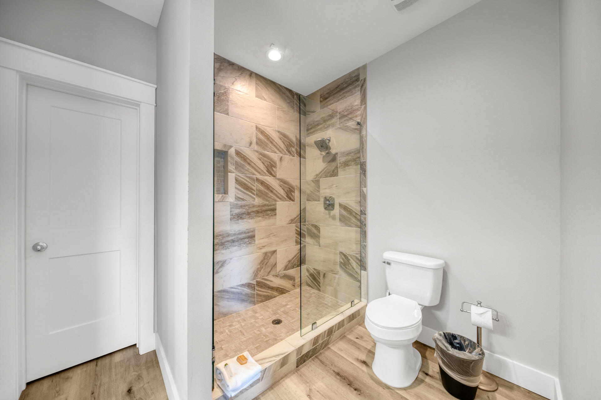 106 Shirah Street Destin, FL 32541 - Photo 19 of 67 a bathroom with a toilet and shower