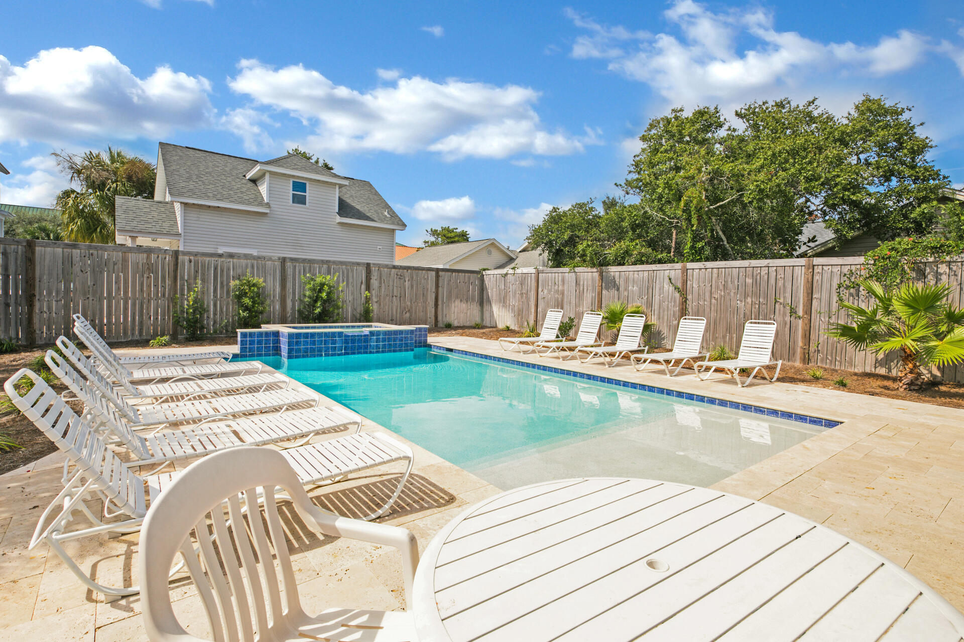106 Shirah Street Destin, FL 32541 - Photo 57 of 67 a view of swimming pool with a lounge chair
