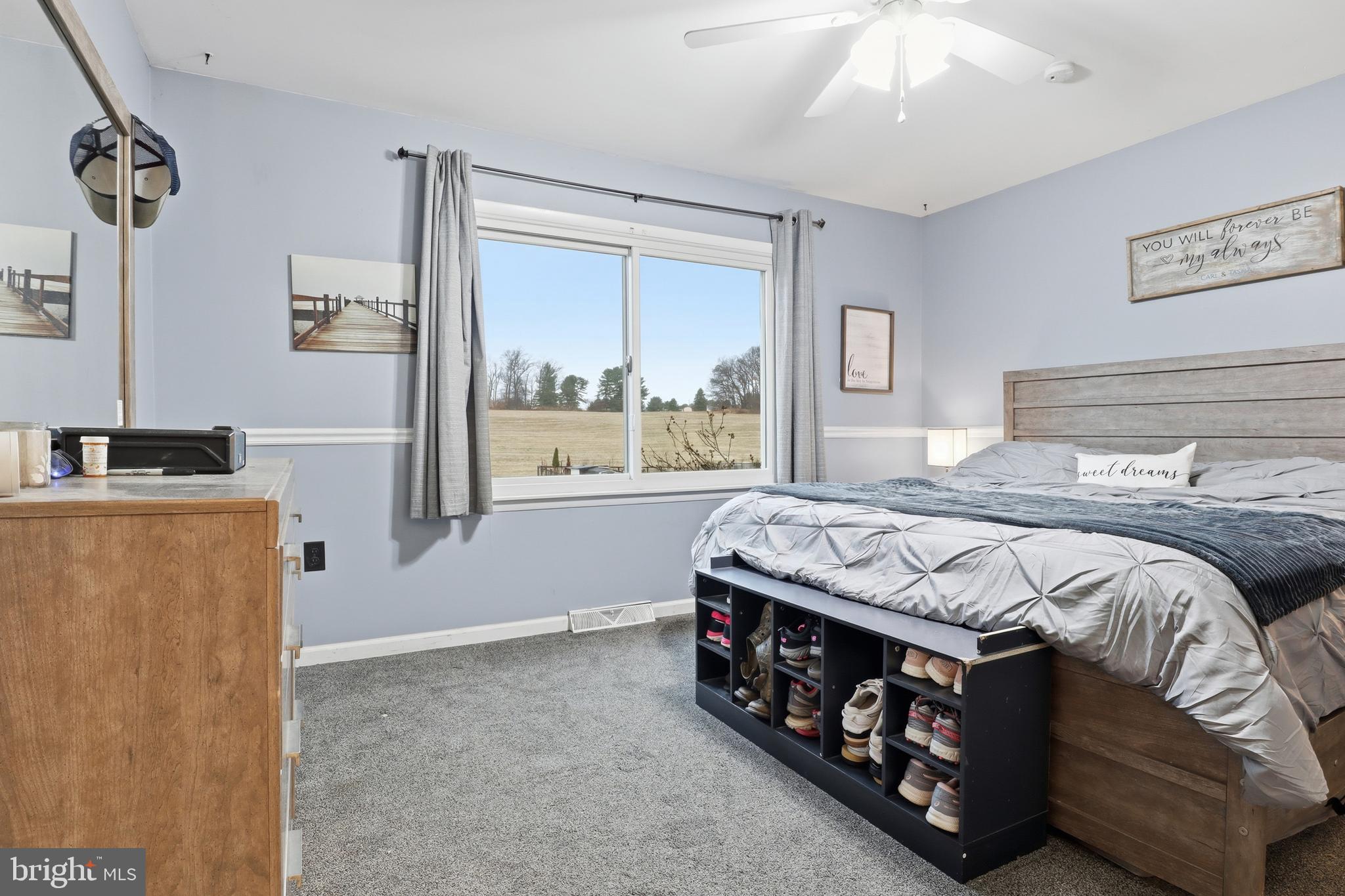 534 Heffner Road Red Lion, PA 17356 - Photo 21 of 51 a bedroom with a bed and a window