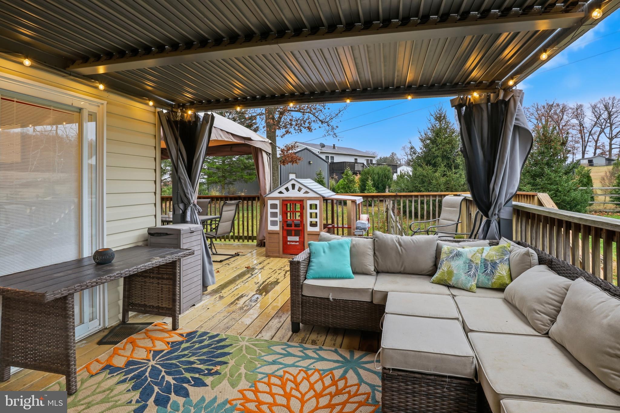 534 Heffner Road Red Lion, PA 17356 - Photo 31 of 51 a balcony with furniture and a garden