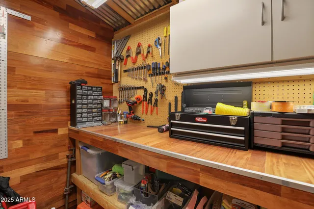 a view of outdoor space with seating area