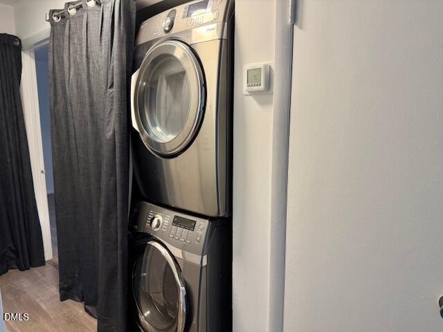 1208 Manassas Court, Unit A Raleigh, NC 27609 - Photo 13 of 16 a utility room with dryer and washer