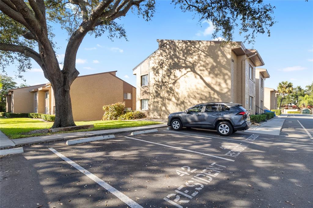1579 Greenlea Drive, Unit 12 Clearwater, FL 33755 - Photo 32 of 42 a view of a house with a yard
