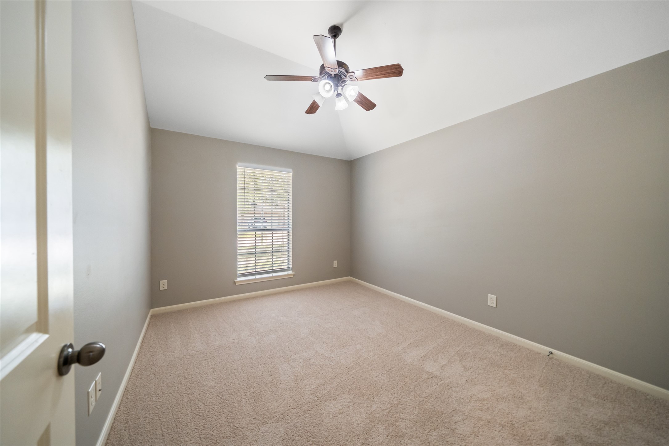 2818 Red Maple Drive Katy, TX 77494 - Photo 18 of 50 Second of 4 bedrooms with neutral-toned walls and new carpet and a walk-in closet