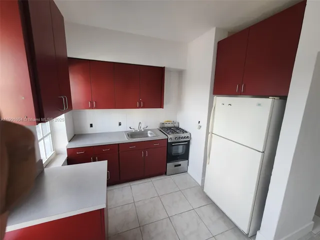 a room with a washer and dryer