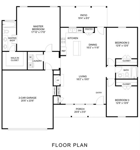 $291,000 | 404 South San Marcos Street, Whitney, TX 76692