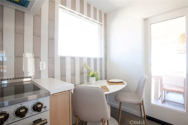 a view of balcony with a yard