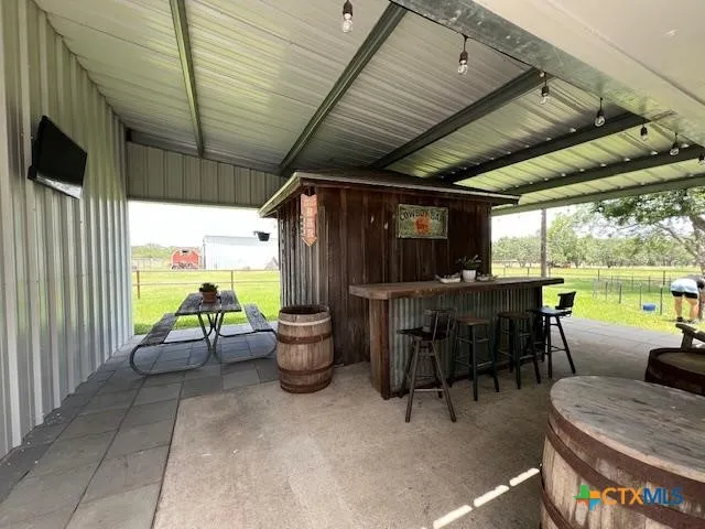 a view of outdoor seating