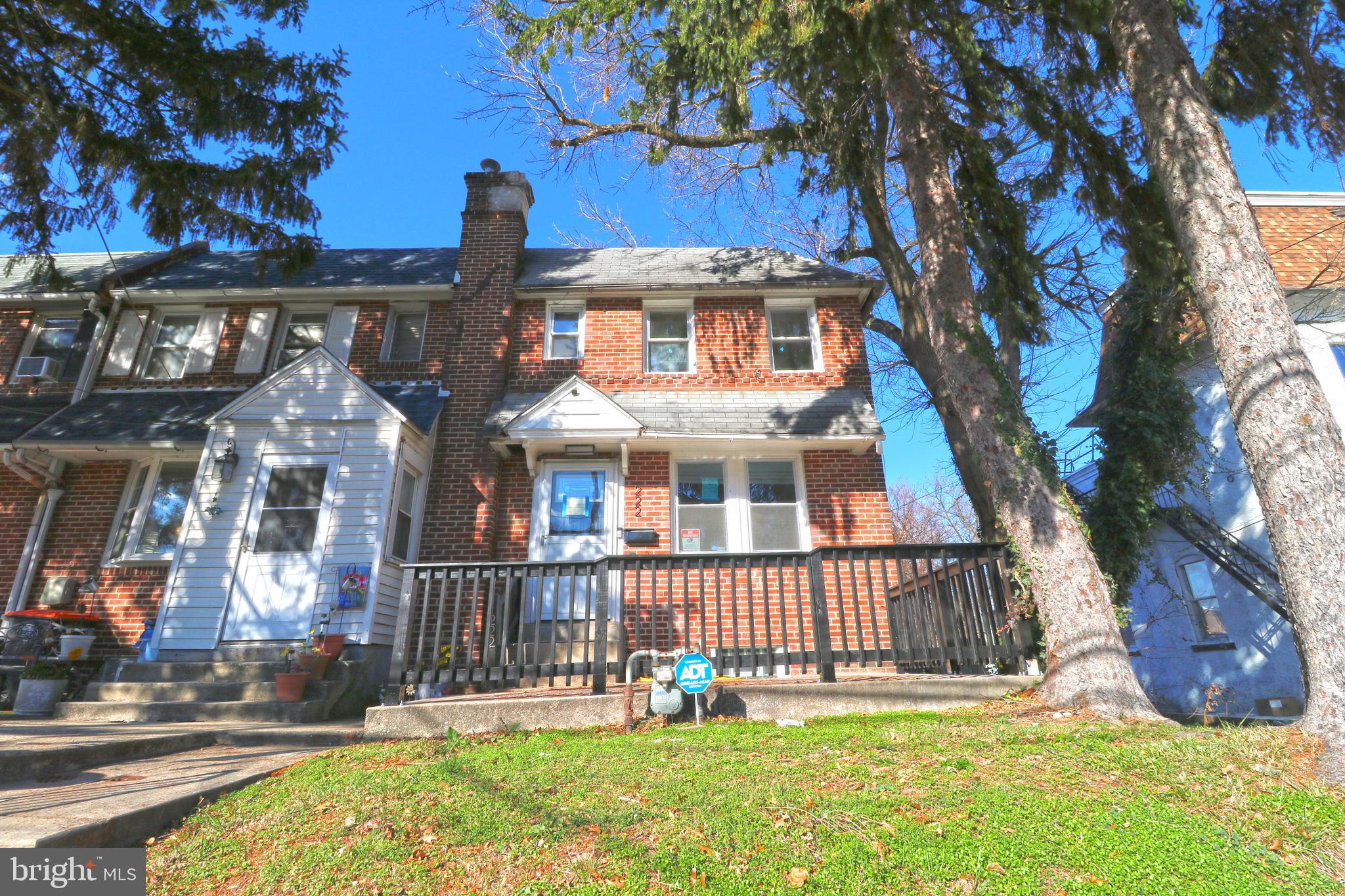 front view of house with a yard