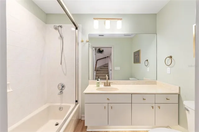 a view of a bedroom with a wardrobe space