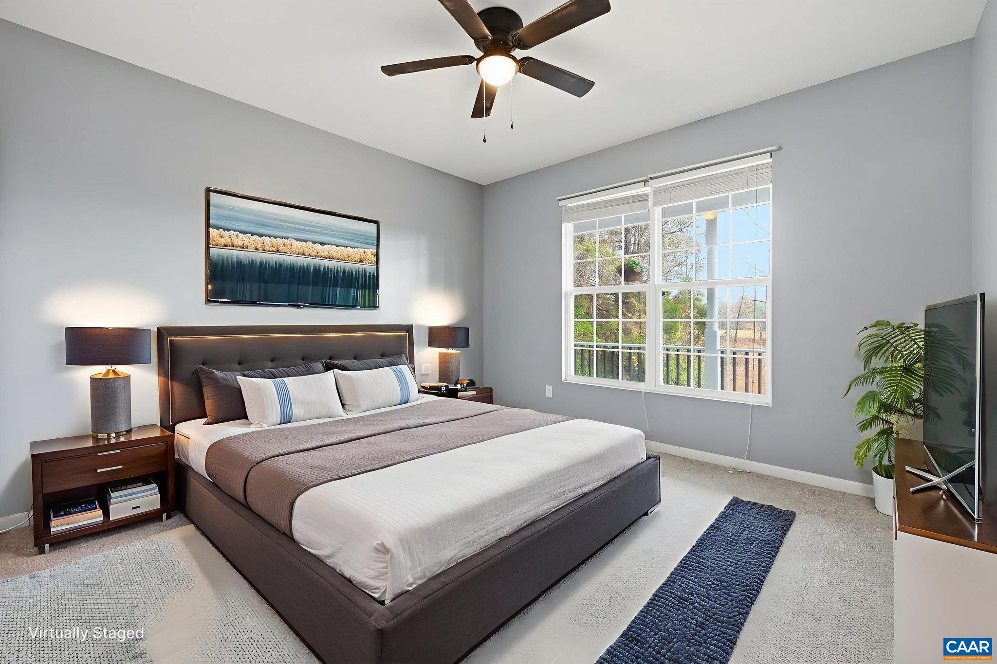 2093 Swift Run Road Ruckersville, VA 22968 - Photo 25 of 57 a bedroom with bed and a window