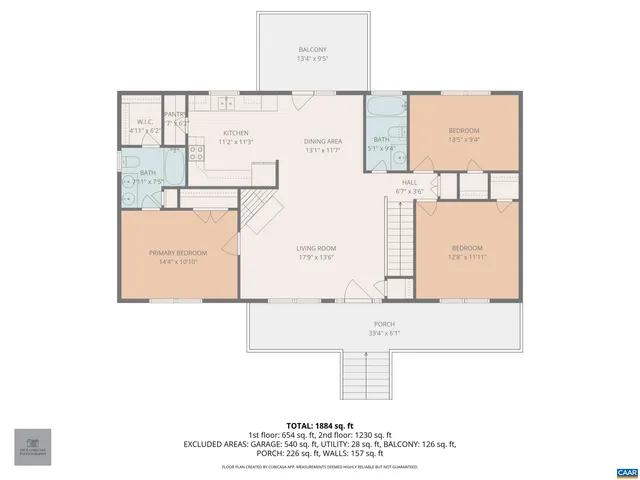 $436,900 | 2093 Swift Run Road, Ruckersville, VA 22968