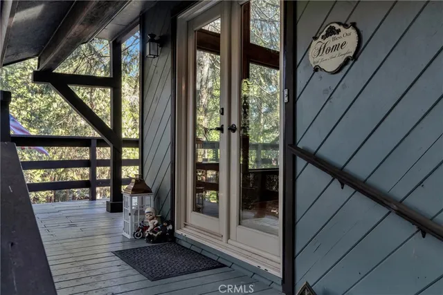 a house view with a outdoor space