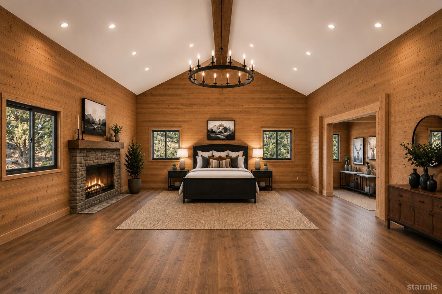 205 Raymond View Road Markleeville, CA 96120 - Photo 13 of 18 Virtual Photo - Primary Suite