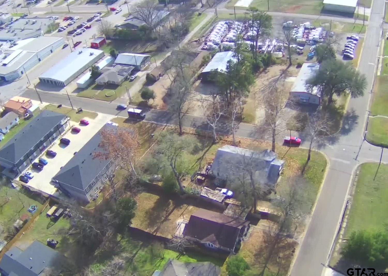 507 North Trinity Street Gilmer, TX 75644 - Photo 45 of 45 an aerial view of waterside residential houses