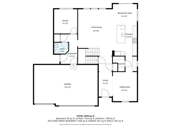 a picture of a room with a floor plan