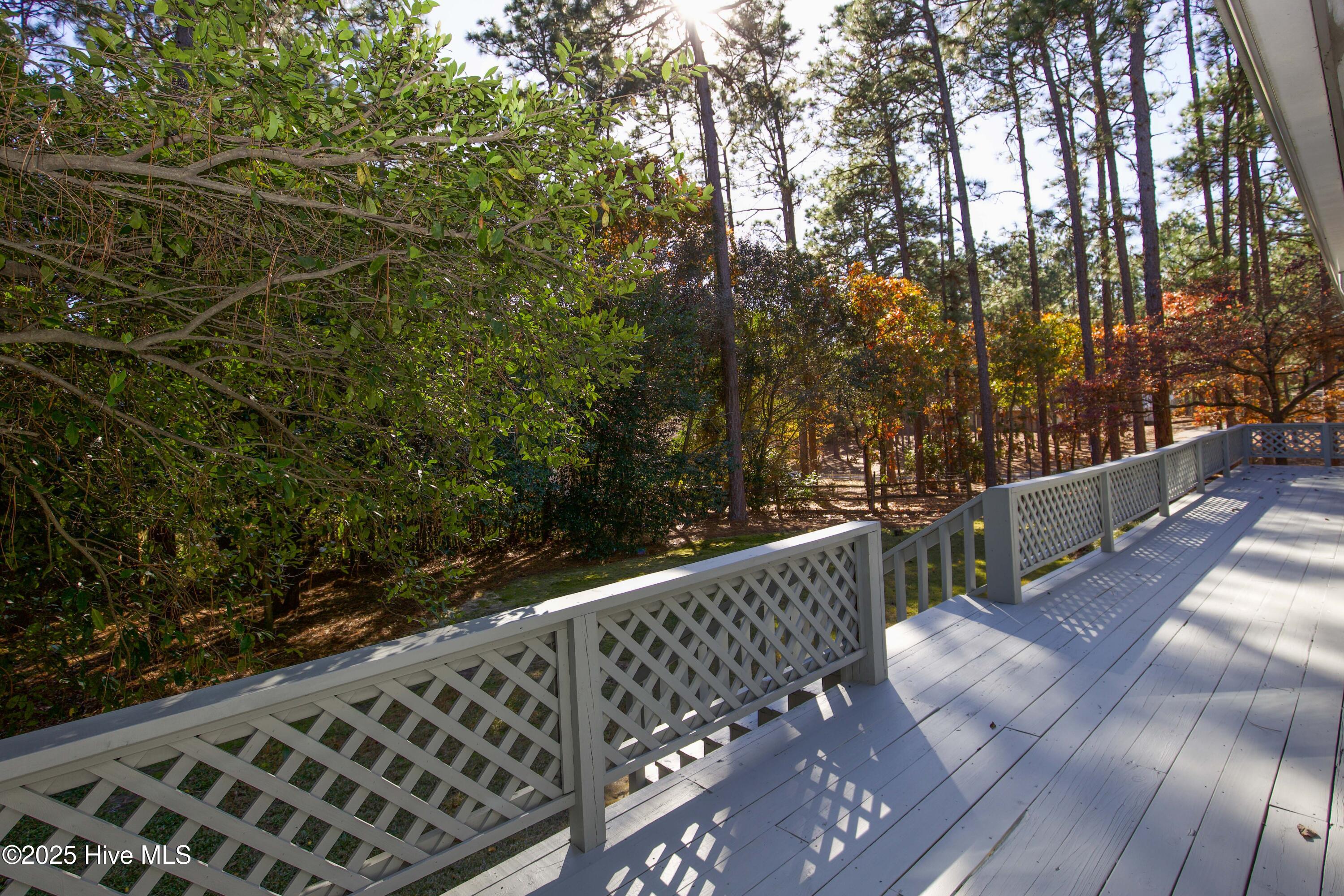 150 Pebble Beach Place Southern Pines, NC 28387 - Photo 45 of 55 Private views from the rear deck