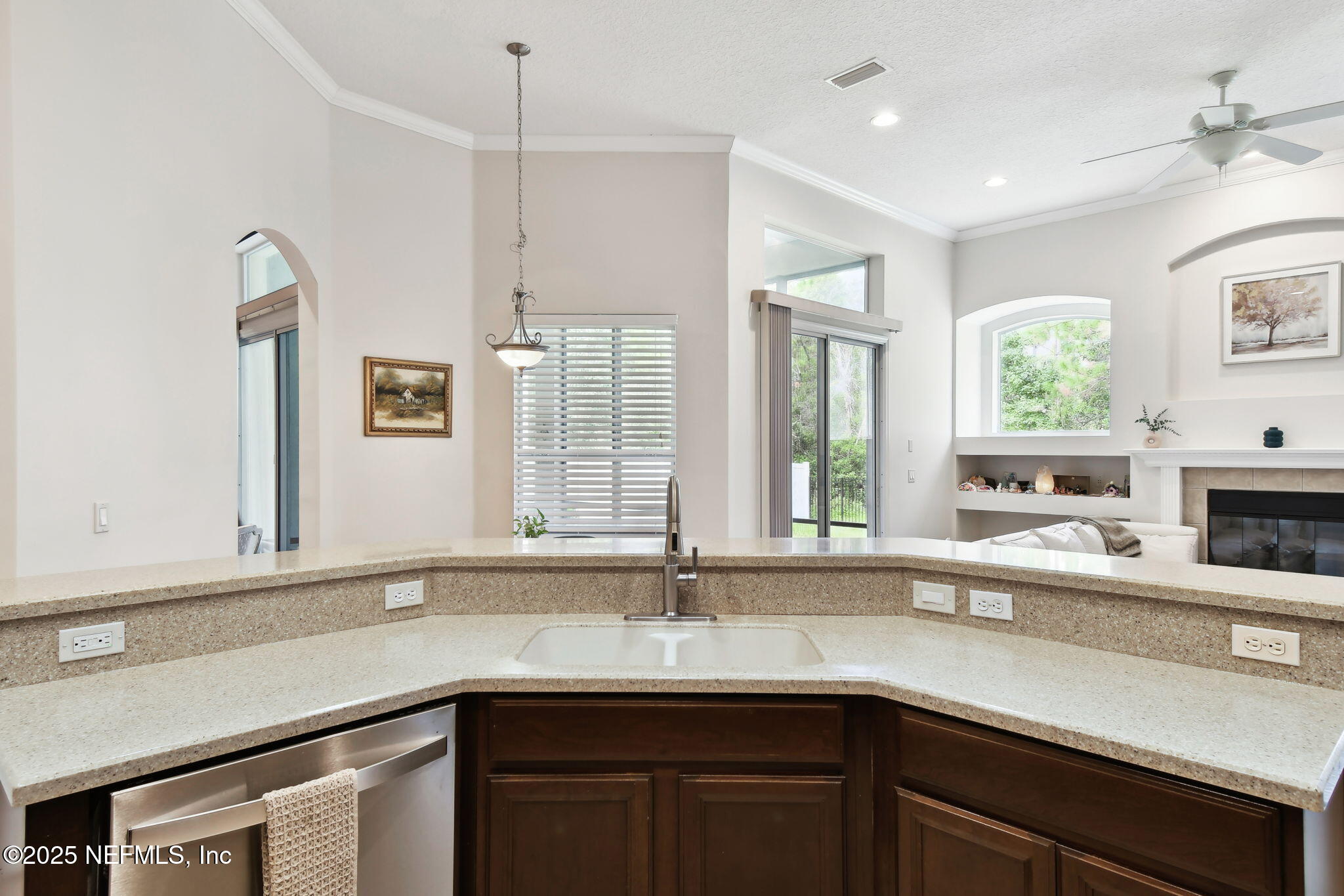 6003 Shadehill Road Jacksonville, FL 32258 - Photo 10 of 46 a kitchen with a sink and a window