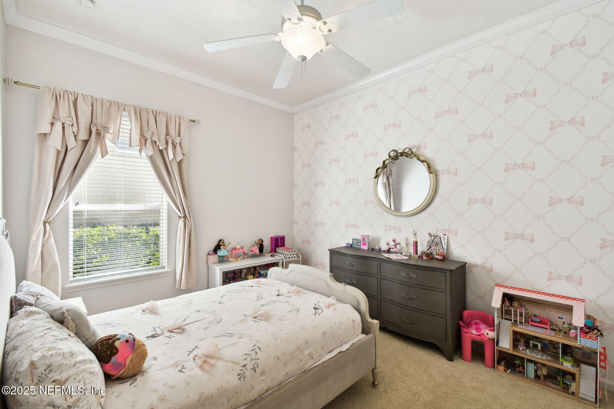 6003 Shadehill Road Jacksonville, FL 32258 - Photo 32 of 46 a bedroom with a bed dresser and a window