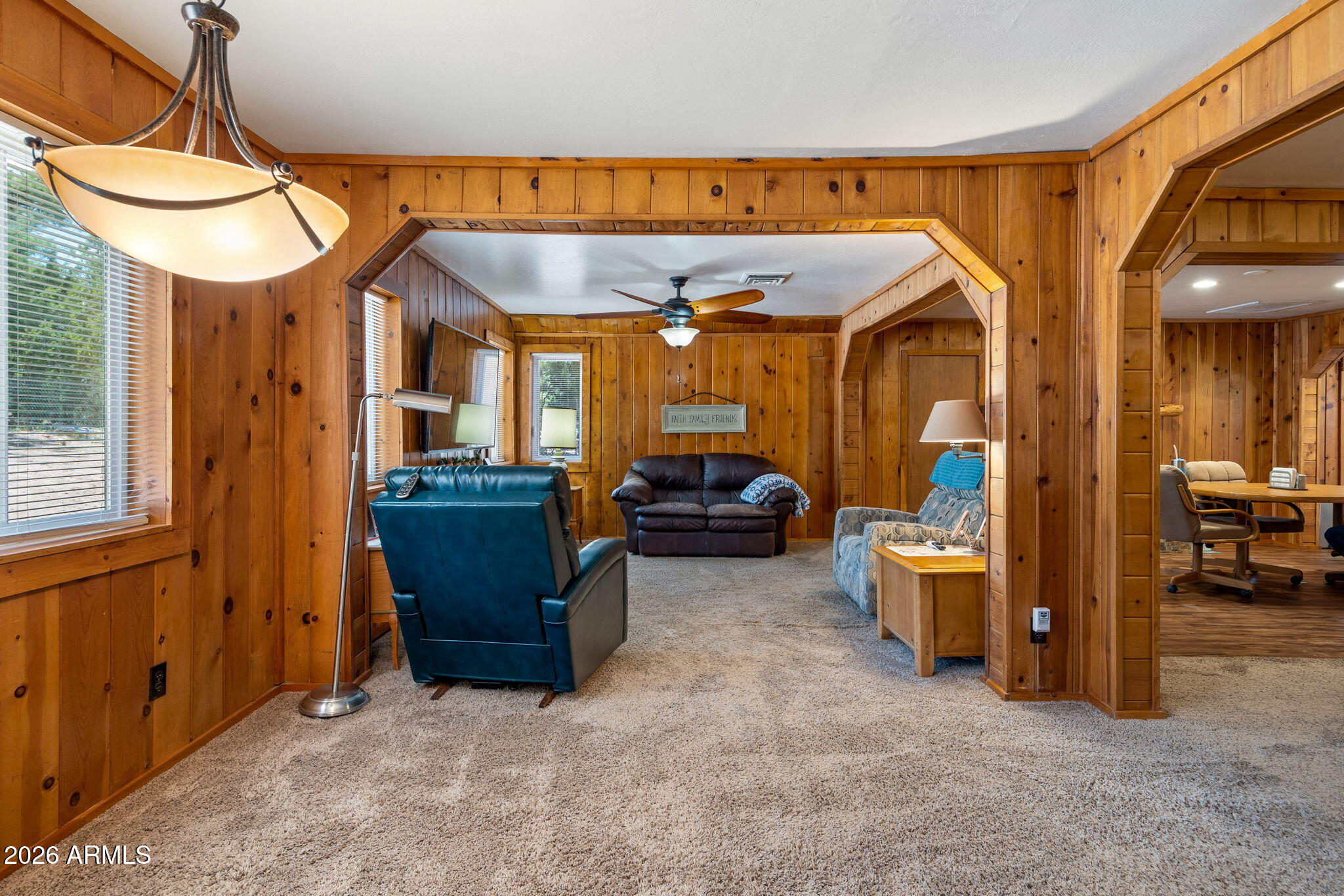 3384 Turkey Run Overgaard, AZ 85933 - Photo 5 of 37 a view of a livingroom with furniture and garage