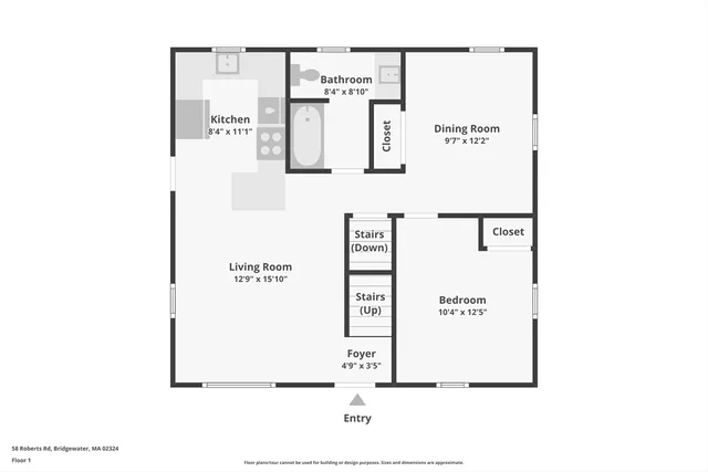$529,000 | 58 Roberts Road, Bridgewater, MA 02324