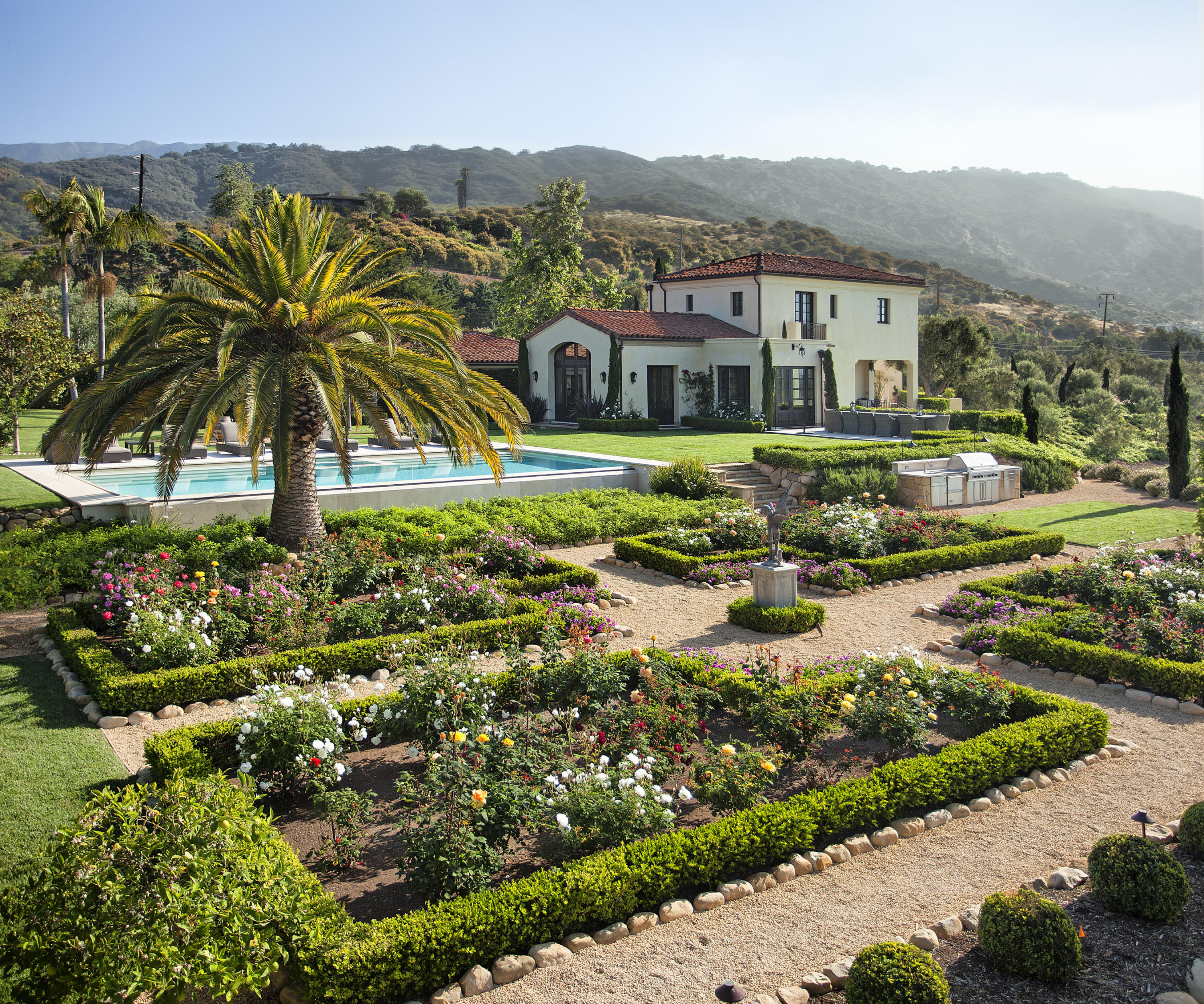 3215 Foothill Road Carpinteria, CA 93013 - Photo 16 of 20 a view of a town with mountains in the background