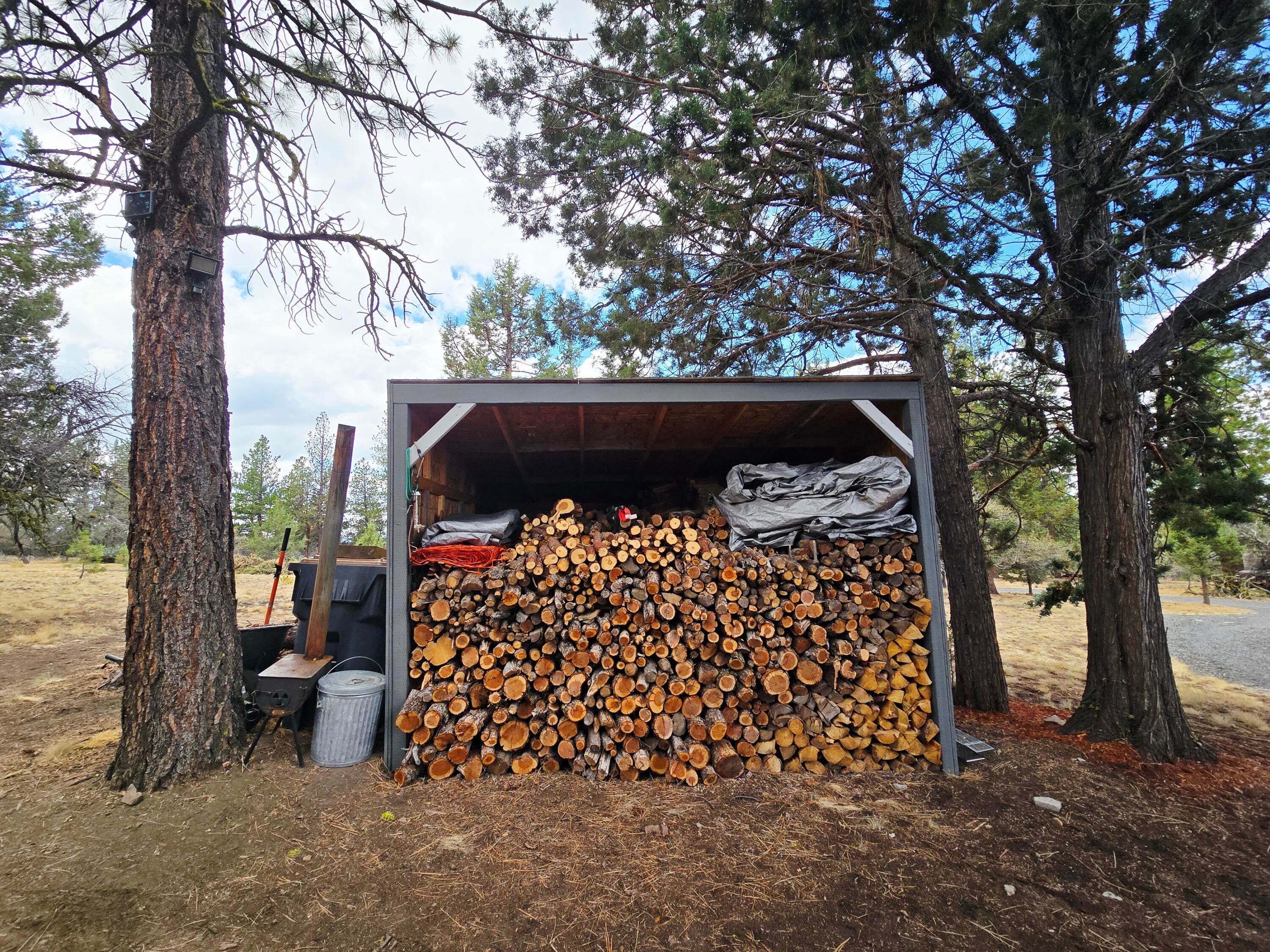 48070 Partin Drive Beatty, OR 97621 - Photo 13 of 29 Wood shed and wood