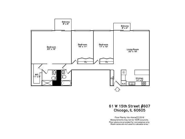 61 West 15th Street, Unit 607 Chicago, IL 60605 - Photo 23 of 23