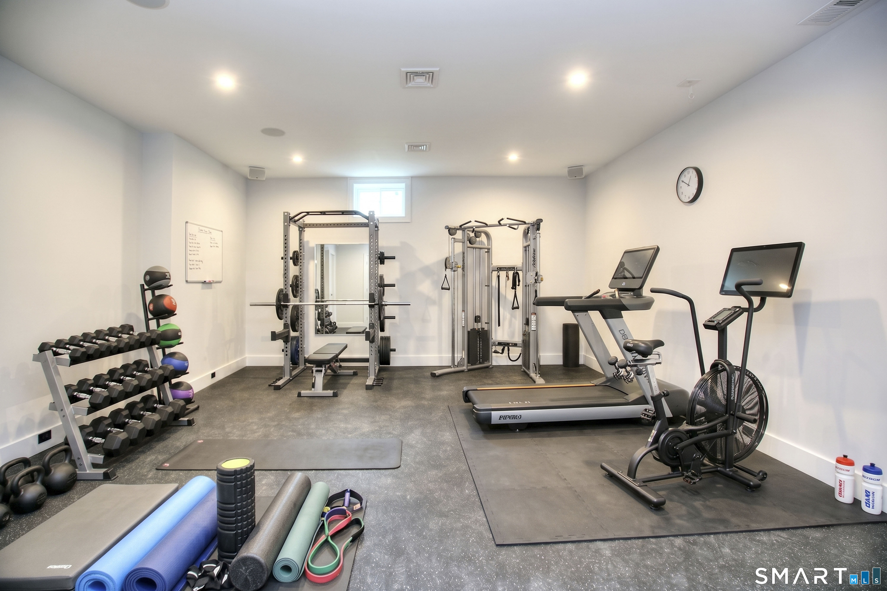 48 Kettle Creek Road Weston, CT 06883 - Photo 38 of 40 a view of a room with gym equipment