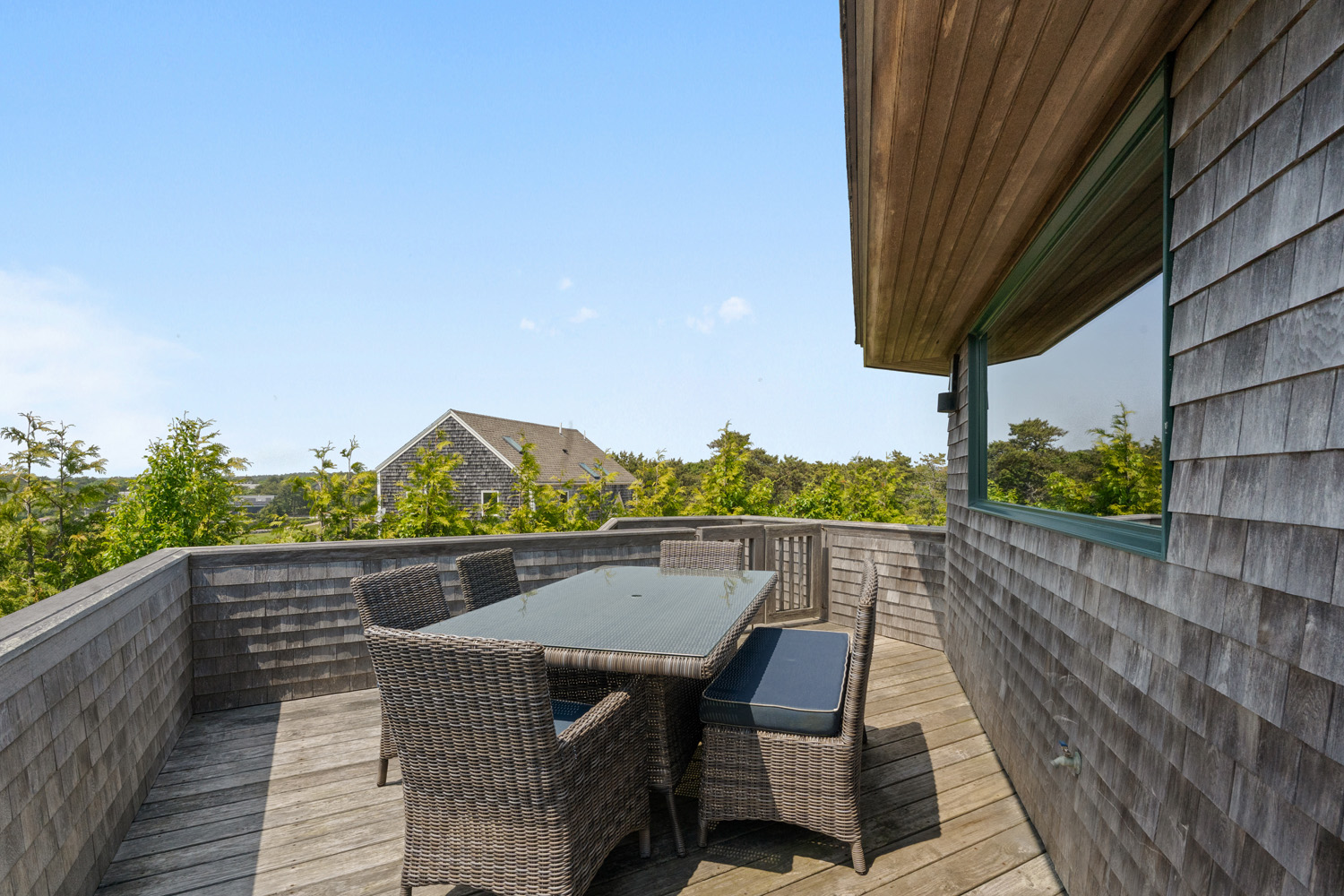 76 Washque Avenue Edgartown, MA 02539 - Photo 22 of 50 a view of deck with furniture