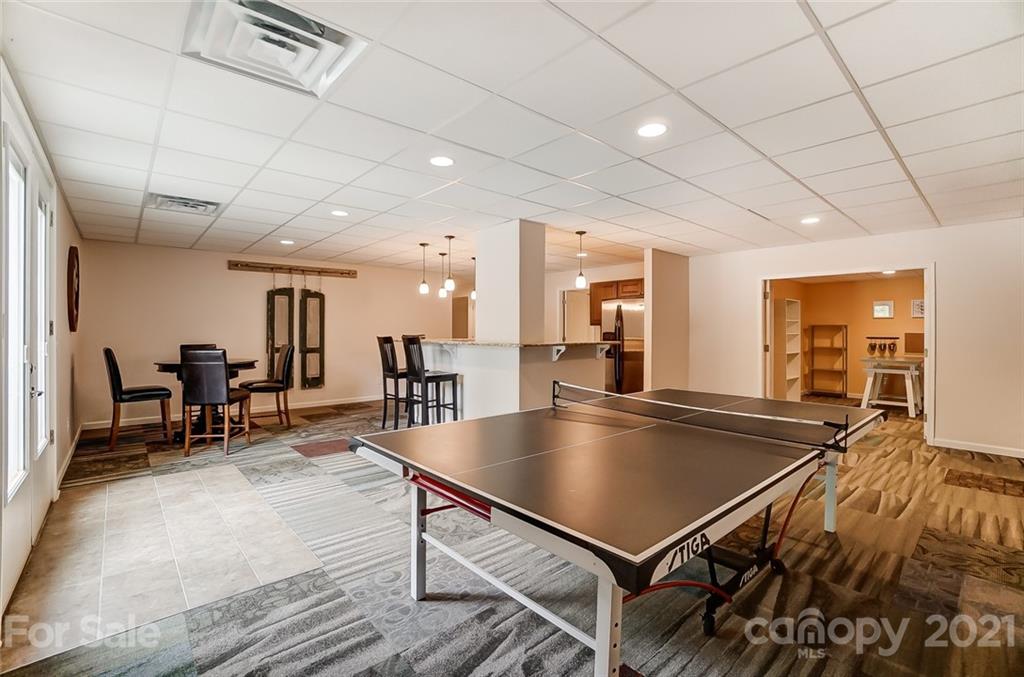 339 Lancaster Estate Road Indian Land, SC 29707 - Photo 32 of 48 a living room with stainless steel table tennis table and chairs