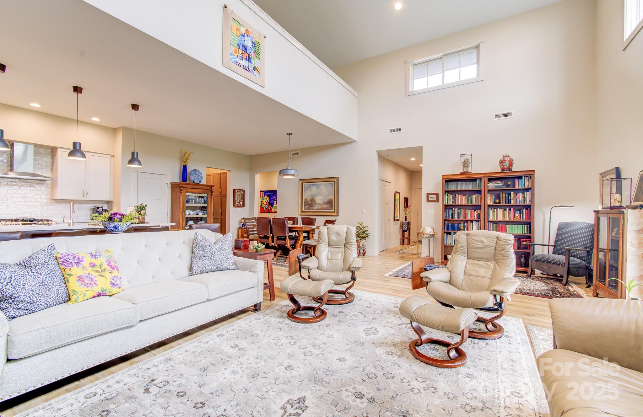 147 Majestic Ridge Road Mills River, NC 28759 - Photo 12 of 48 a living room with furniture and a couch