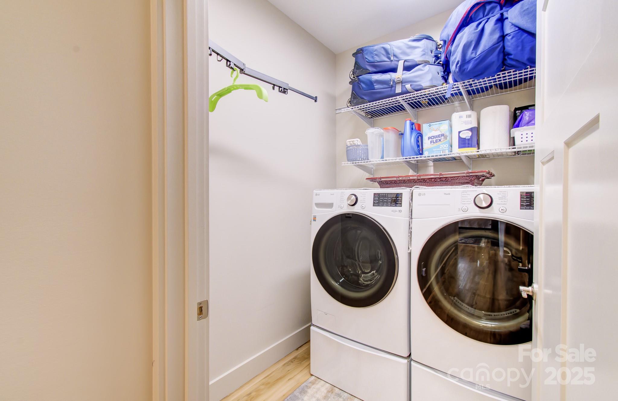 147 Majestic Ridge Road Mills River, NC 28759 - Photo 45 of 48 a utility room with dryer and washer