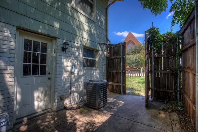 a view of water heater room