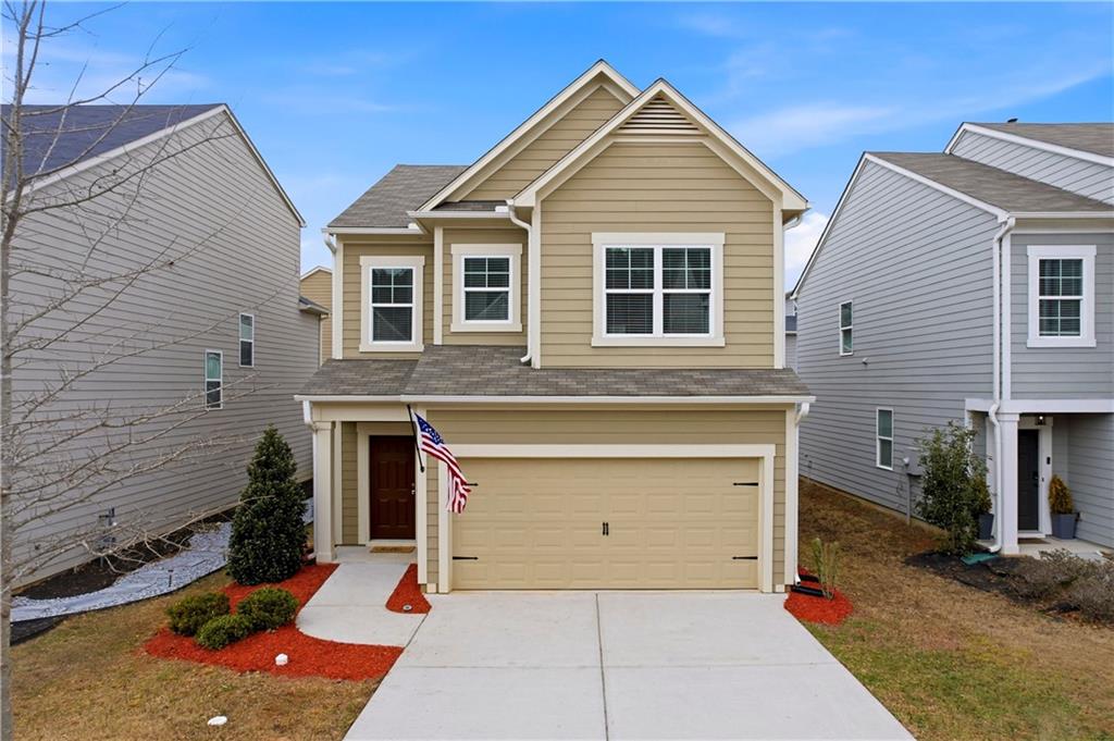 264 Denver Avenue Hiram, GA 30141 - Photo 1 of 1 a backyard of a house