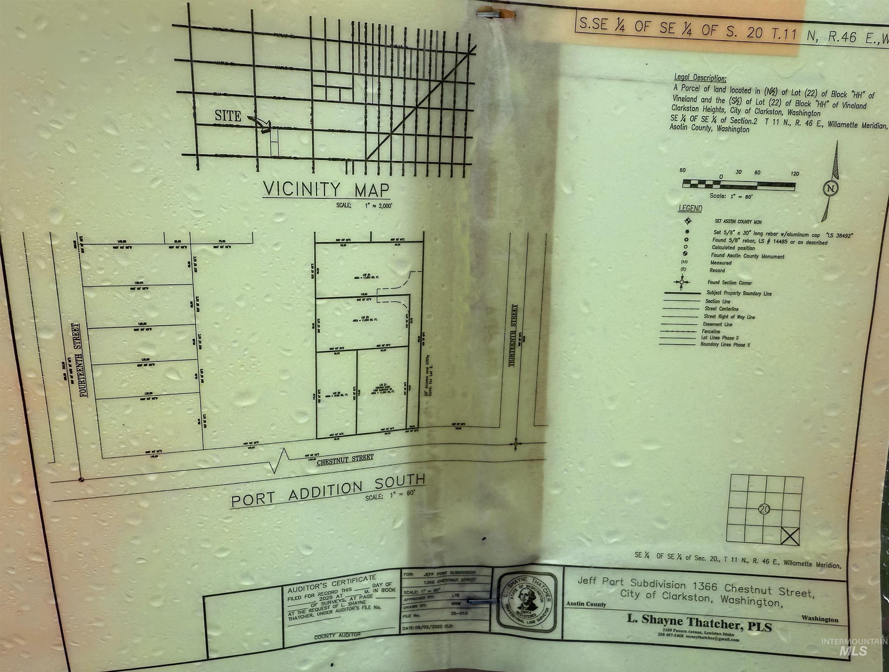 1368 Chestnut Street Clarkston, WA 99403 - Photo 25 of 25 View of floor plan / room layout