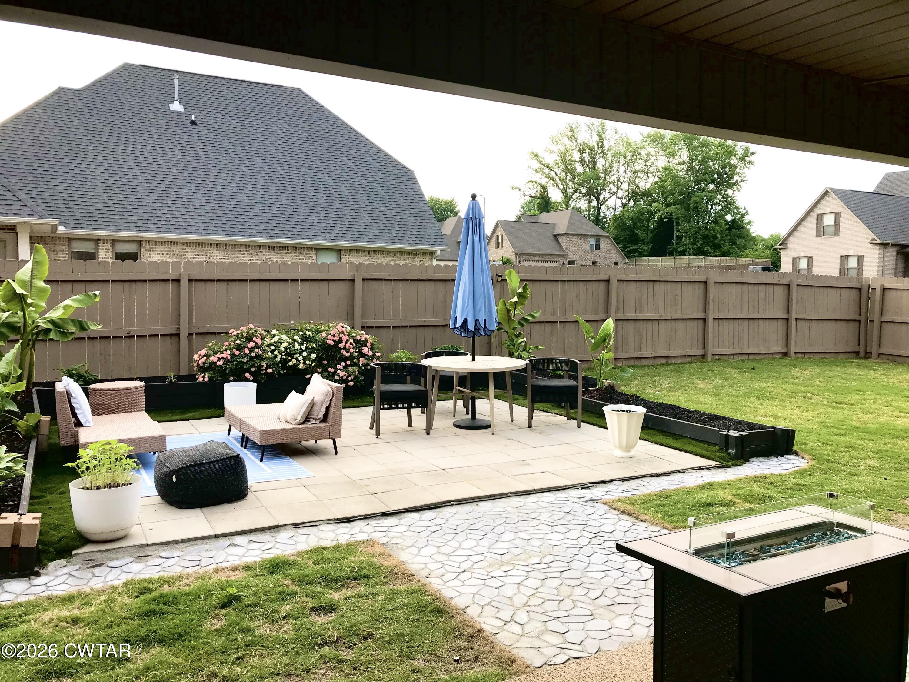 105 Fawn Ridge Lane Medina, TN 38355 - Photo 31 of 40 a view of a backyard with sitting area