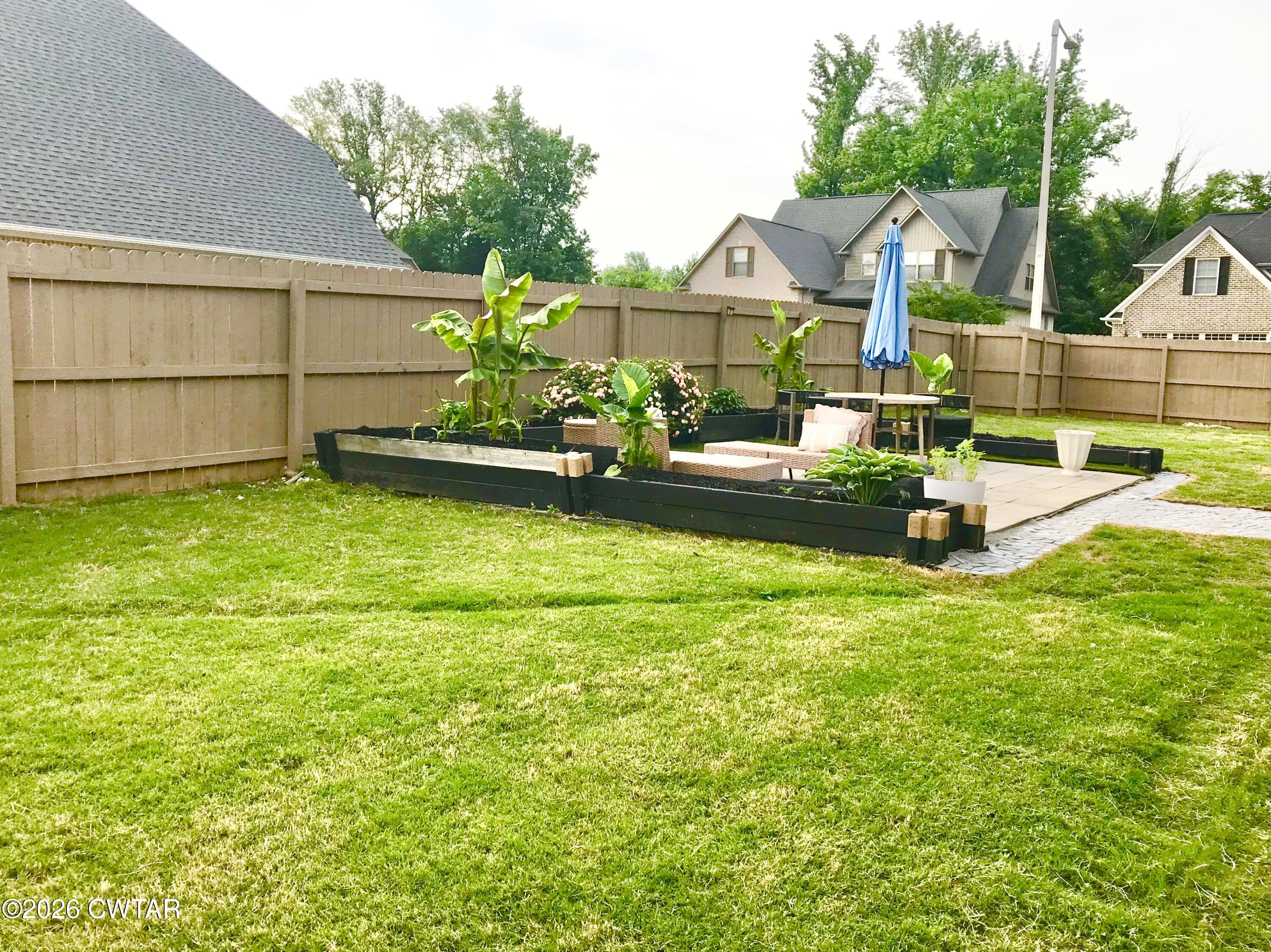 105 Fawn Ridge Lane Medina, TN 38355 - Photo 36 of 40 a view of a garden with a house