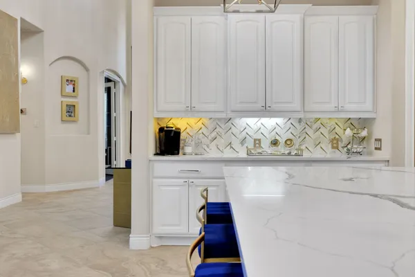 a close view of closet