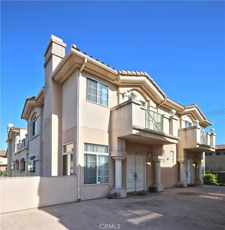 a view of a building with a street