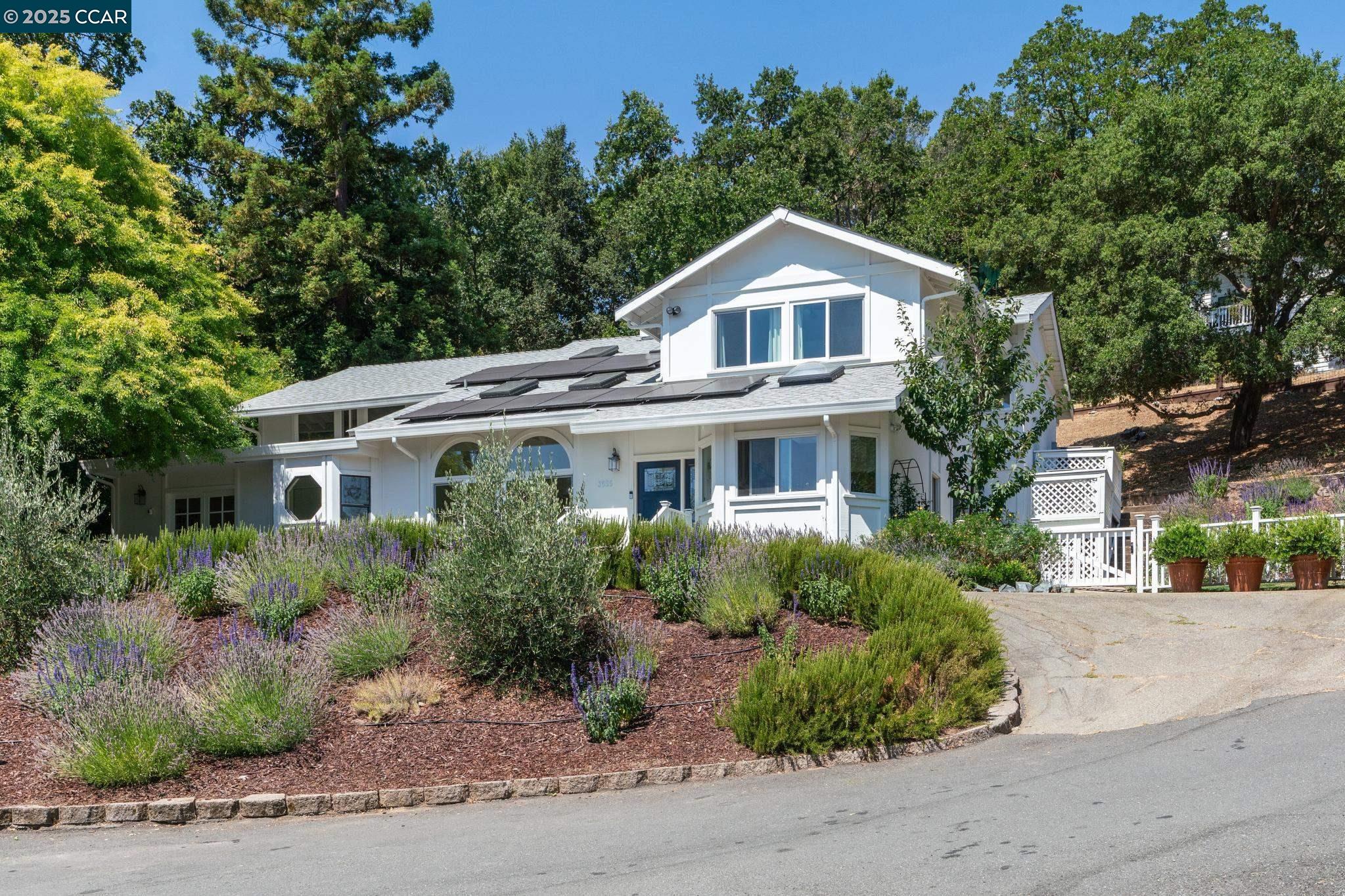 3555 Old Mountain View Drive Lafayette, CA 94549 - Photo 1 of 41 a house view with a garden