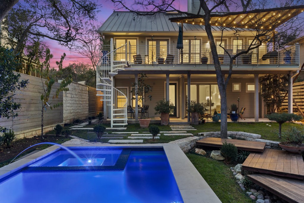The combination of classic and contemporary is handled masterfully in this one-of-a-kind, down to the studs remodeled, Tarrytown home