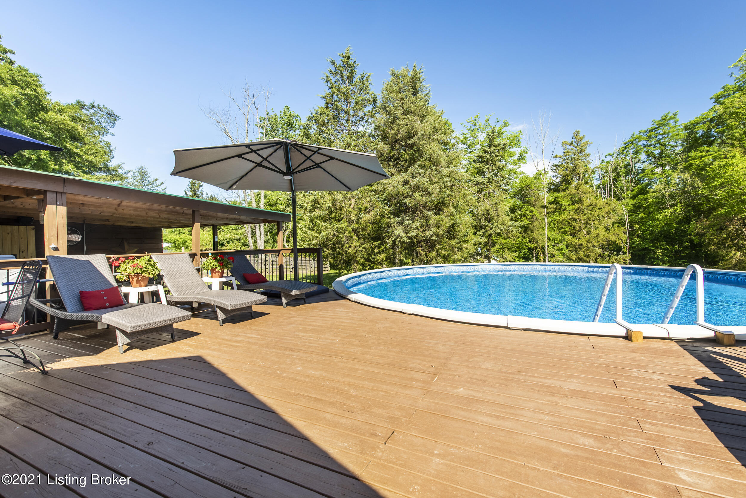 334 Cedar Run Road Pendleton, KY 40055 - Photo 52 of 63 54-rear deck and pool